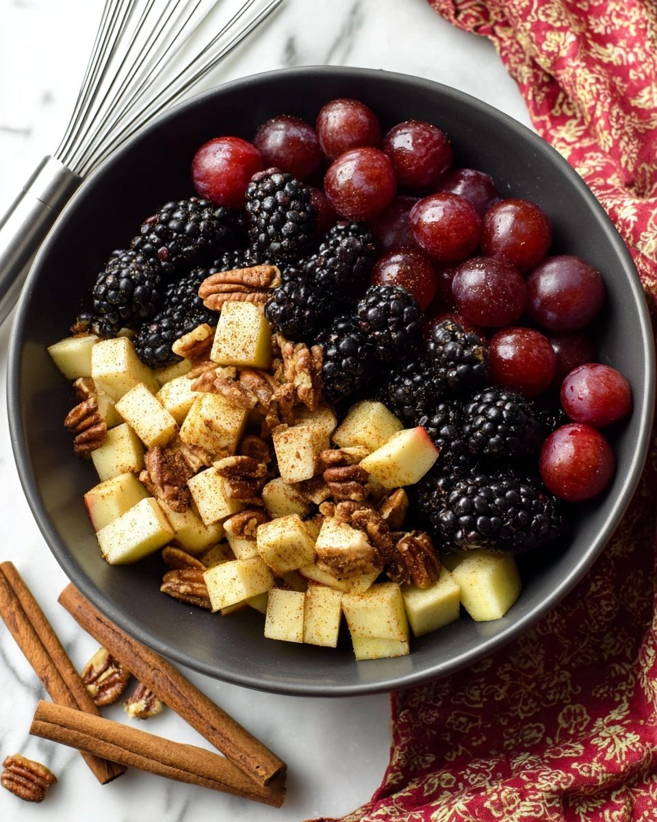 Fall Fruit Salad Recipe – serve/detail