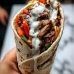 Homemade Chicken Shawarma with Creamy Garlic Sauce Recipe