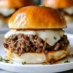 French Onion Beef Sloppy Joes Recipe